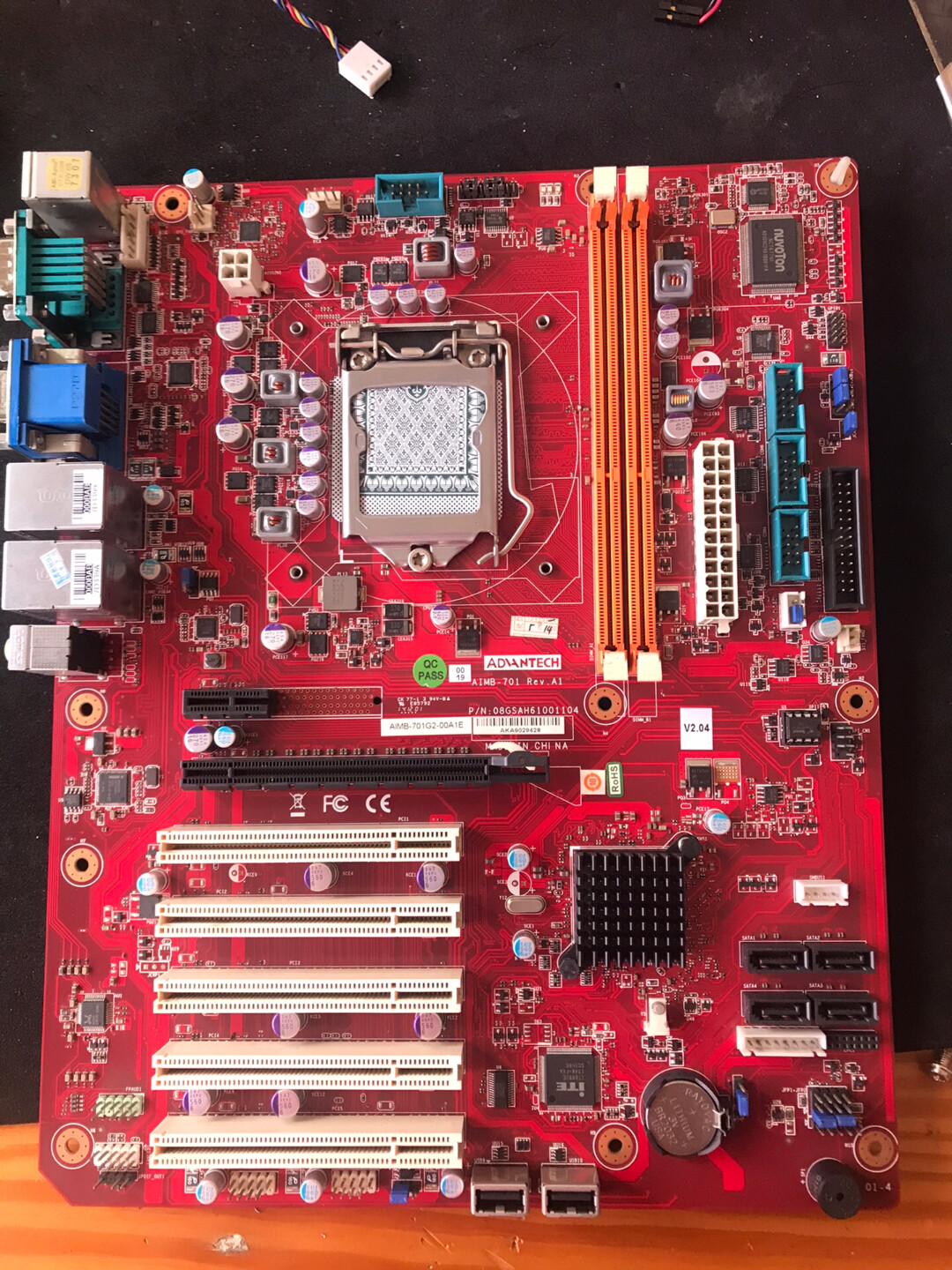 研华主板，AIMB-701G2，双网口，一个VGA，一个DV议价！