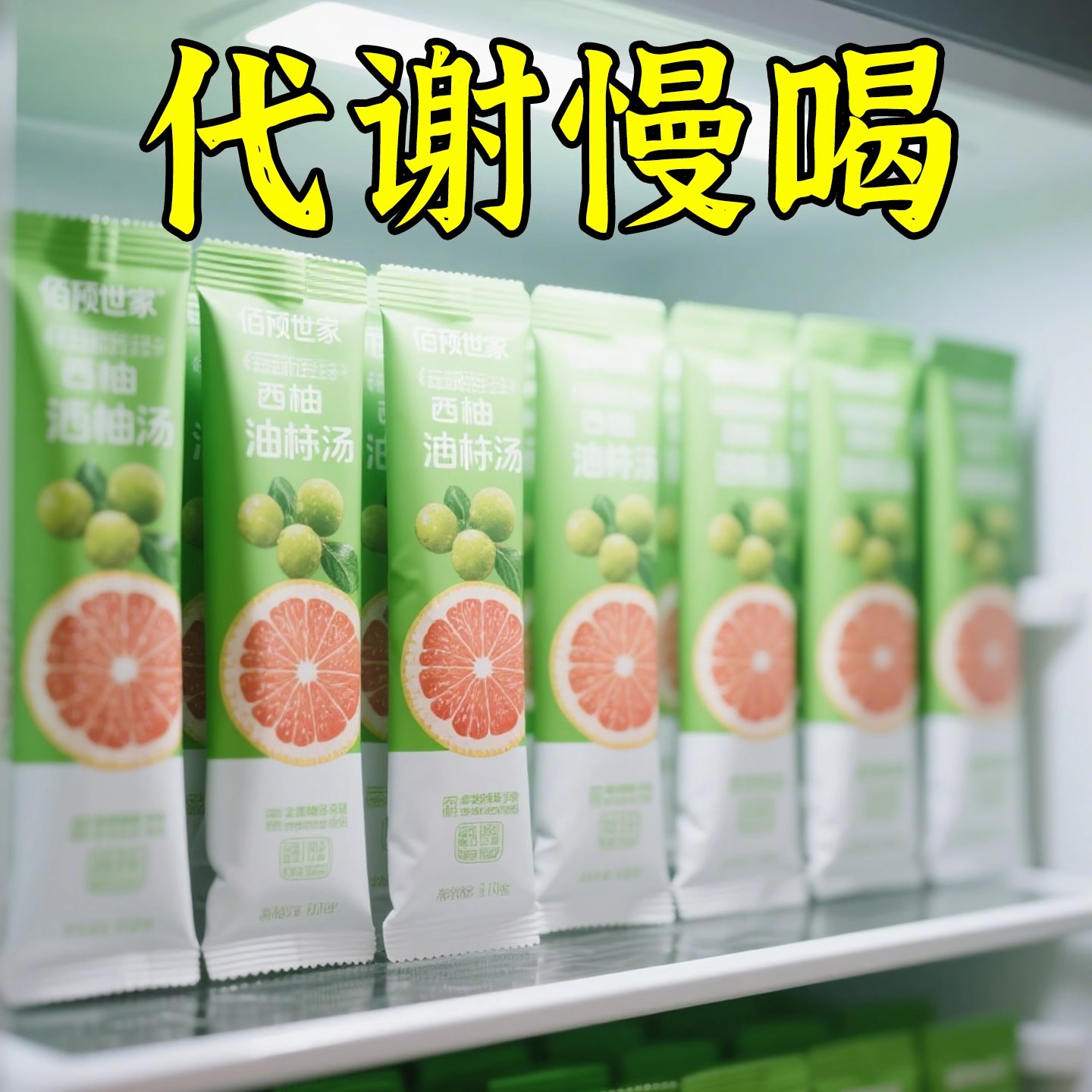 60倍浓缩西柚油柑饮久坐上班