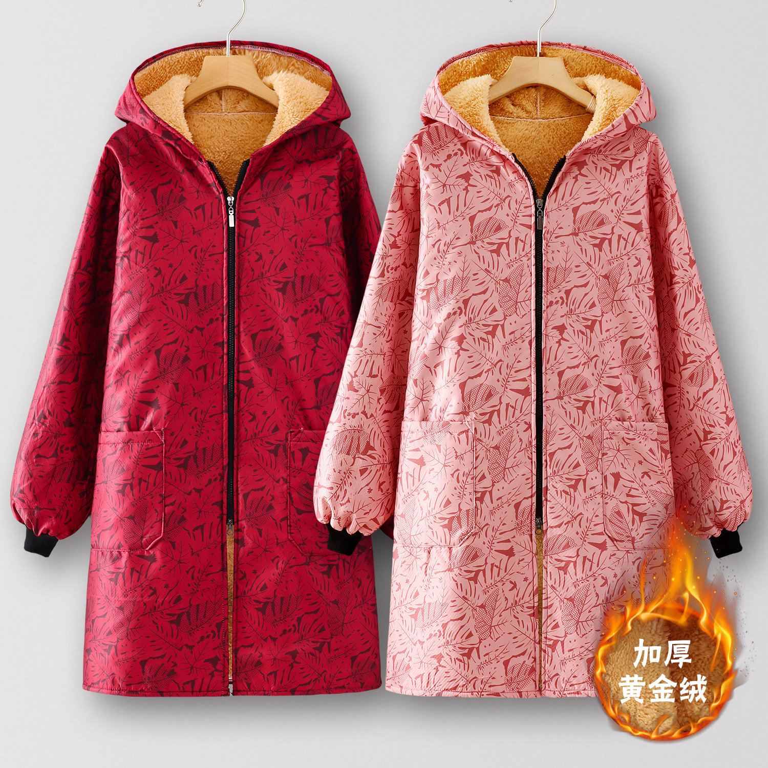 新款加绒加厚防水防油围裙