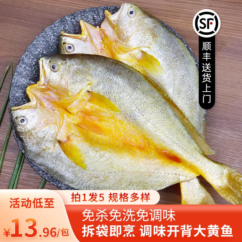 鸿顺 宁德黄鱼鲞新鲜冷冻黄花鱼大黄鱼三去免调味鲜活小黄鱼海鱼怎么样,好用不?