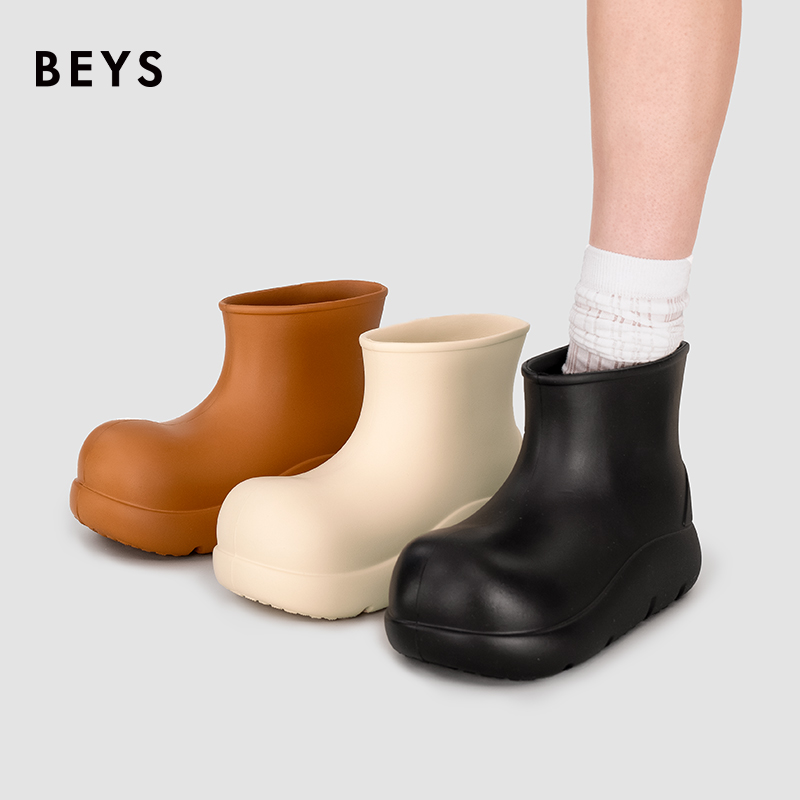 BEYS小丑鞋厚底马丁靴女款