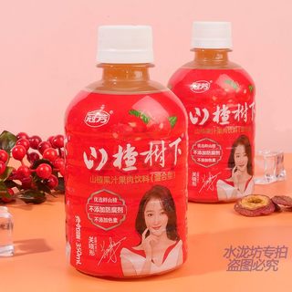 冠芳山楂树下350ml*15瓶装饮品整箱0脂低脂低卡果味饮料山楂汁