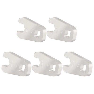 5 Pcs 8mm Bike Brake Cable Wrench Fit for 1/4 Head Torque
