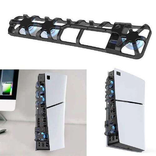 Cooler Fan with LED Light and 3 Fans Efficient Cooling