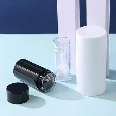 1 Pcs 40/75g Empty Balm Container Refillable Plastic