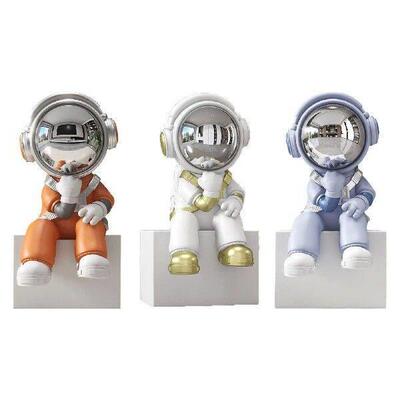 Astronaut Statue Creative Desktop Decor for Living Room