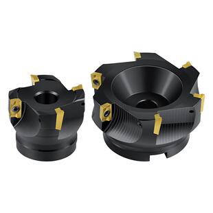 400R刀盘套装加工中心数控刀盘面铣刀盘90度清角直角面铣刀头300R