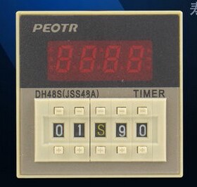 PEOTR普正(普俊)DH48S-2Z数显时间继电器 通电延时控制JSS48A