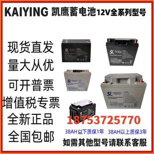 KAIYING凯鹰蓄电池6FM24(KS24-12S)消防主机直流屏UPS机房EPS电梯
