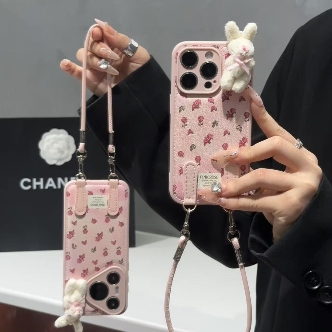 兔子公仔苹果17手机壳软壳