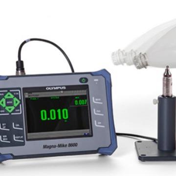 Magna-Mike8600非铁性材料测厚仪塑料瓶玻璃瓶及包装容器进行厚度