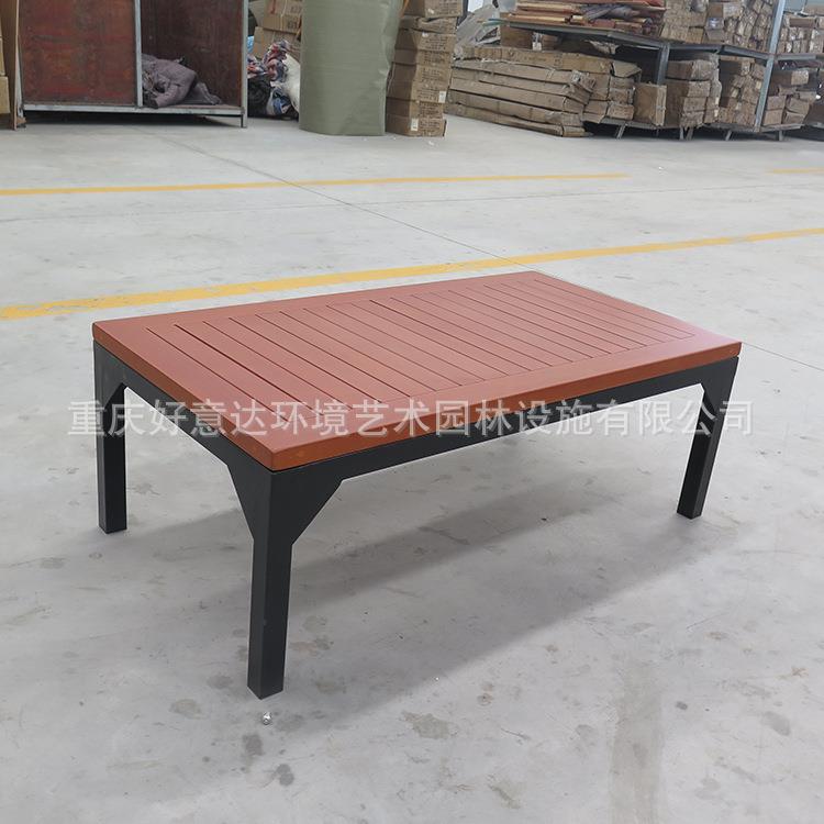 室内外新中式实木茶几 客厅家用茶桌喝茶 办公茶几厂家定制