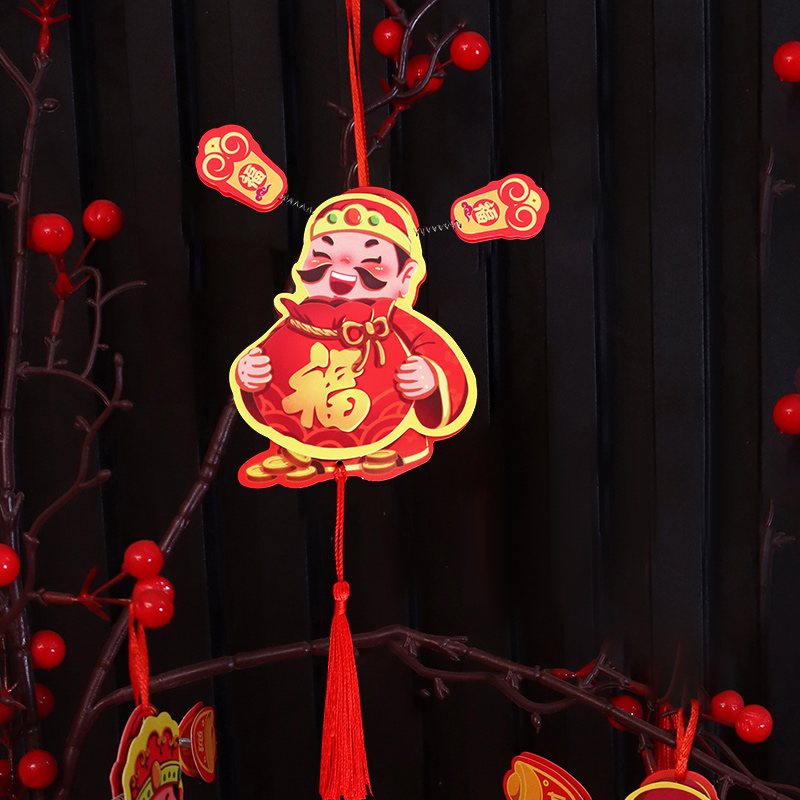 素衣化缁冰箱贴新年挂件