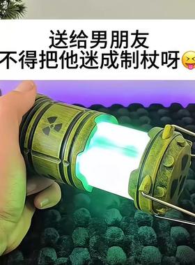 核反应堆手提小夜灯树脂微型核能装置电池款灯笼氛围灯摆件送男友
