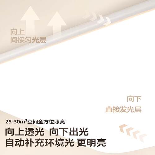 客厅主灯2025新款客厅灯大气吸顶灯大厅护眼现代简约中山灯具全屋