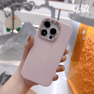 竞徽液态镜头贴钻16promax手机壳