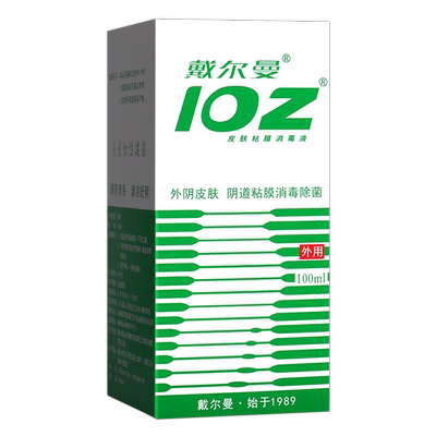 戴尔曼IOZ皮肤粘膜消毒液102薄荷