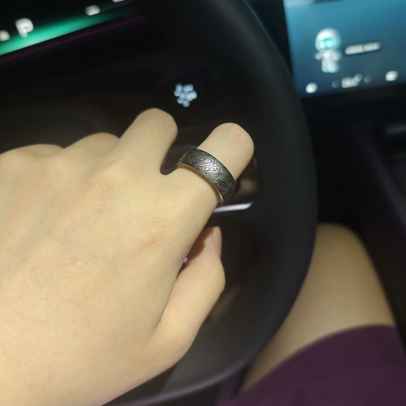 单向棘轮戒指机械师猪戒机械戒指EDC玩具