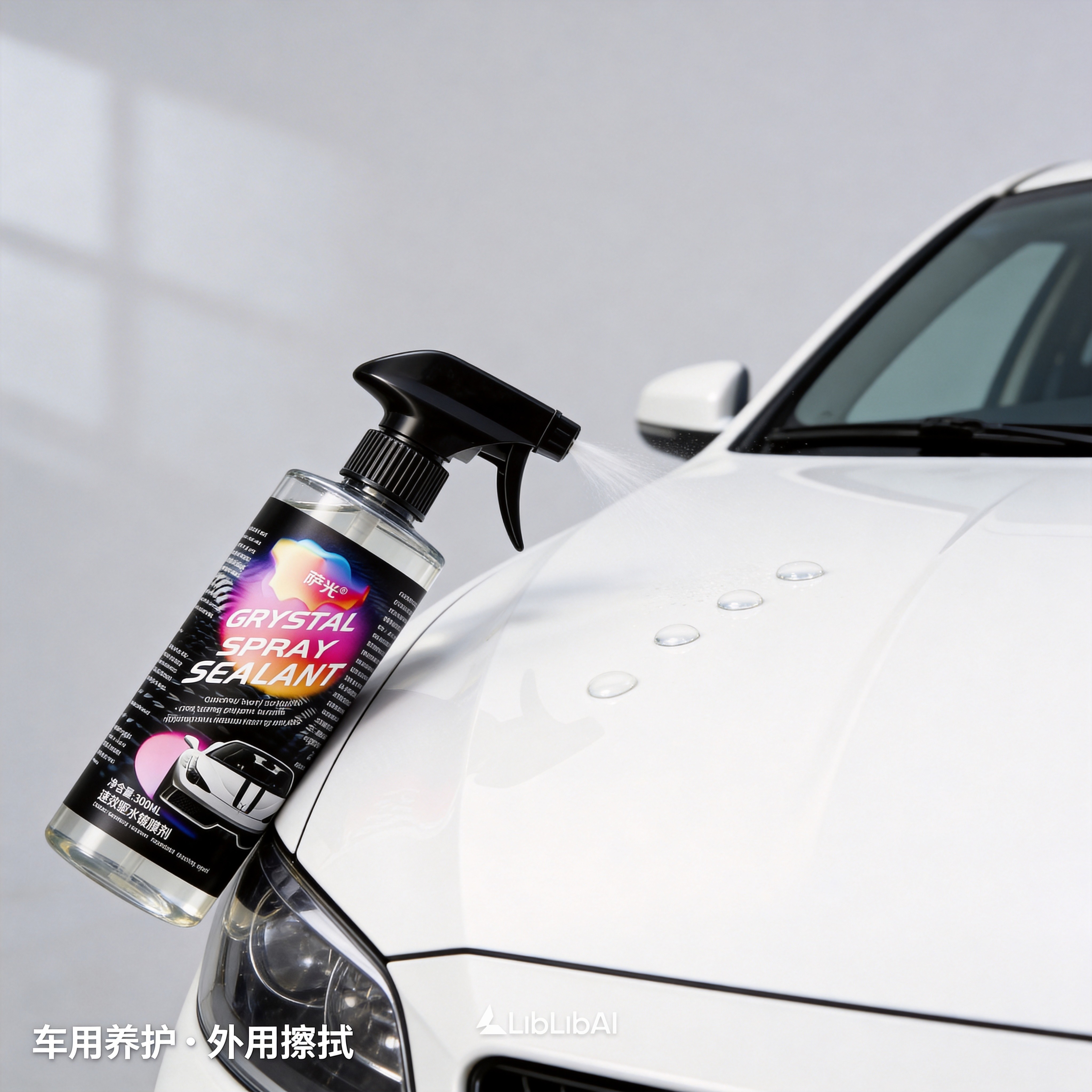 萨光车漆镀膜喷雾防氧化增亮