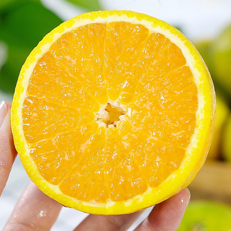 【香甜多汁】正宗湖北秭归夏橙酸甜爽口皮薄多汁水果榨汁手剥橙