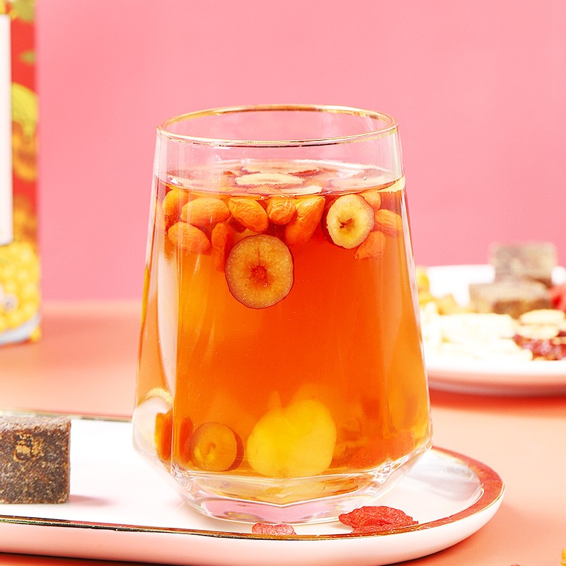 【正品保障】红糖姜枣茶桂圆红枣枸杞茶姜黑糖姜枣茶冲泡携带冲饮