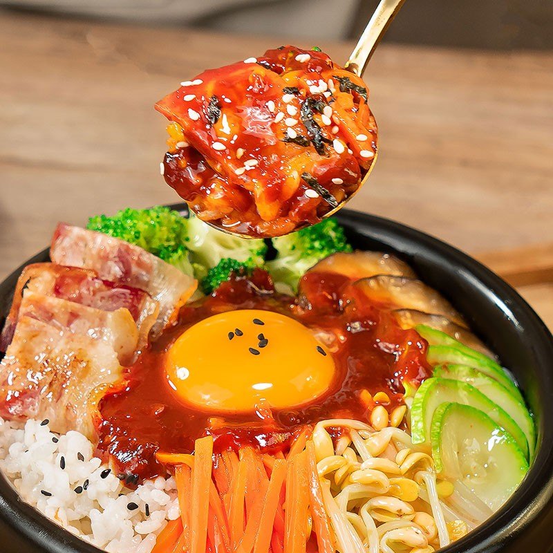 锅主韩式拌饭酱40g 韩国风味石锅拌饭拌面炒年糕微辣下饭辣椒酱