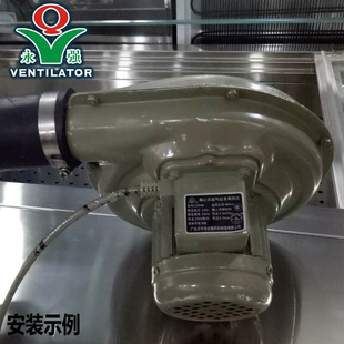 新款永强牌120瓦180WCZR38小型静音离心式鼓风机220V节能灶小包邮