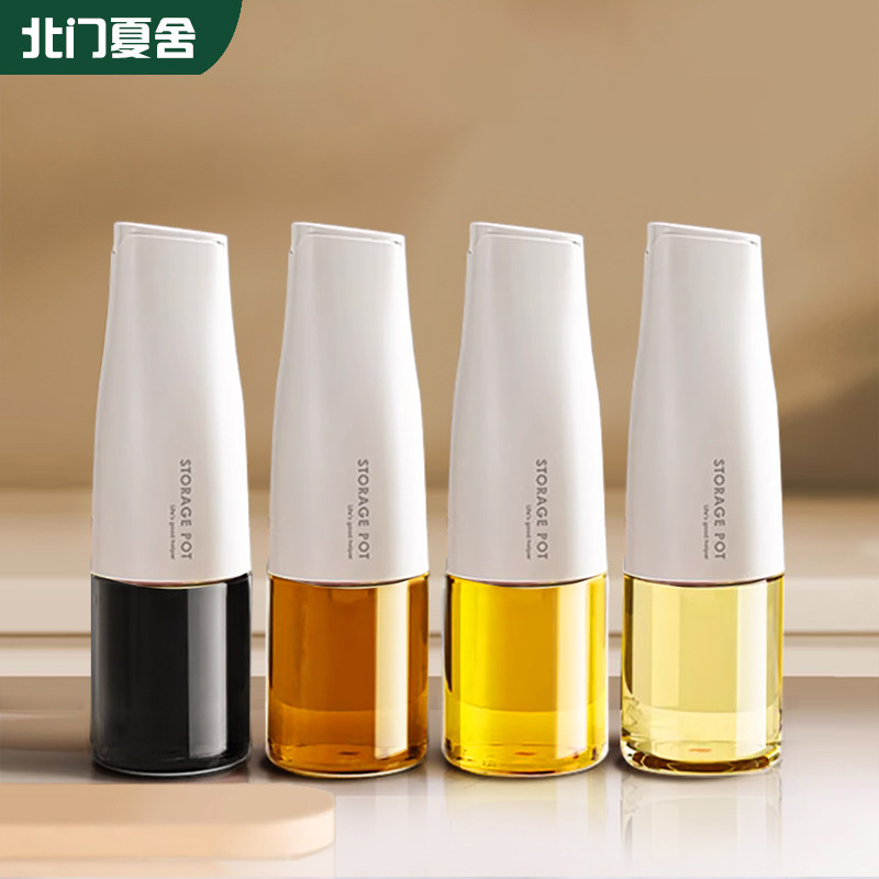 【防漏不挂油】厨房家用玻璃油壶图片