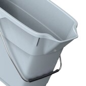 方形拖把桶物业保洁清洁桶15L加厚pp塑料桶提水桶带导流口