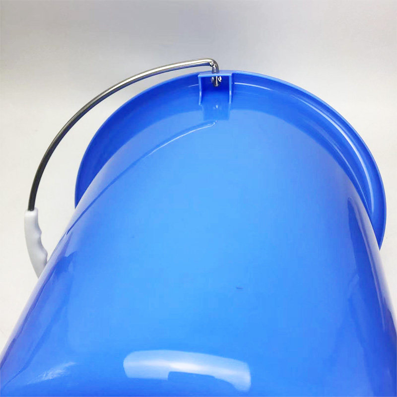 珠江钢化水桶塑料加厚耐摔家用手提储水胶桶蓝色熟胶大号洗澡桶