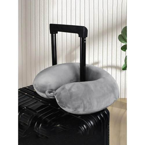 u型枕脖枕记忆棉飞机枕脖子开车靠枕办公室午睡颈椎枕旅行可定制