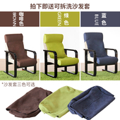 精选老人用靠背躺椅懒人沙发折叠单人卧室小沙发阳台躺卧椅子家用