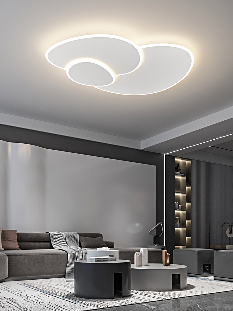 卧室灯简约现代大气led吸顶灯北欧卧室房间灯轻奢创意网红灯具