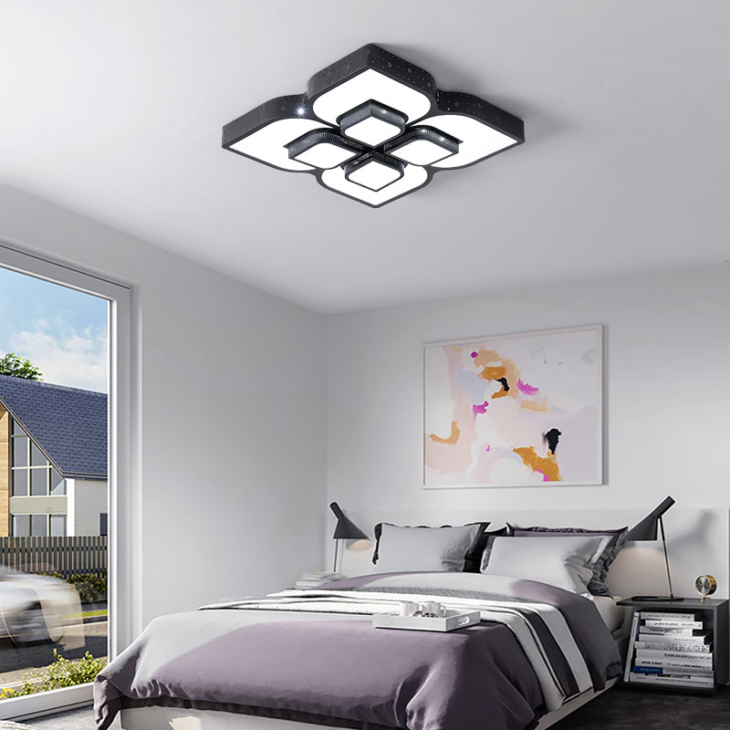 卧室灯温馨浪漫创意个性灯具小主卧LED吸顶灯田园简约现代房间灯