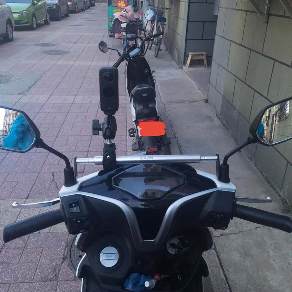 适用SYM三阳FNX150FNX125火焰凤凰车头支架改装平衡杆导航支架