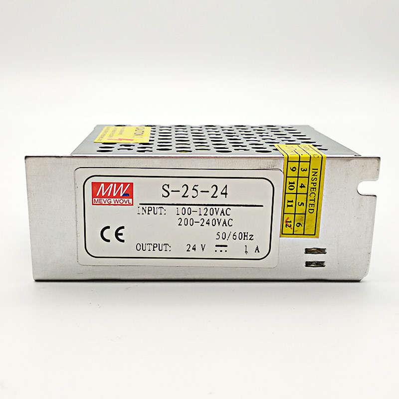 明纬开关电源 LRS/NES/RS/MS/S-25-24 24V1A 5V5A 12V2A 15V 25W