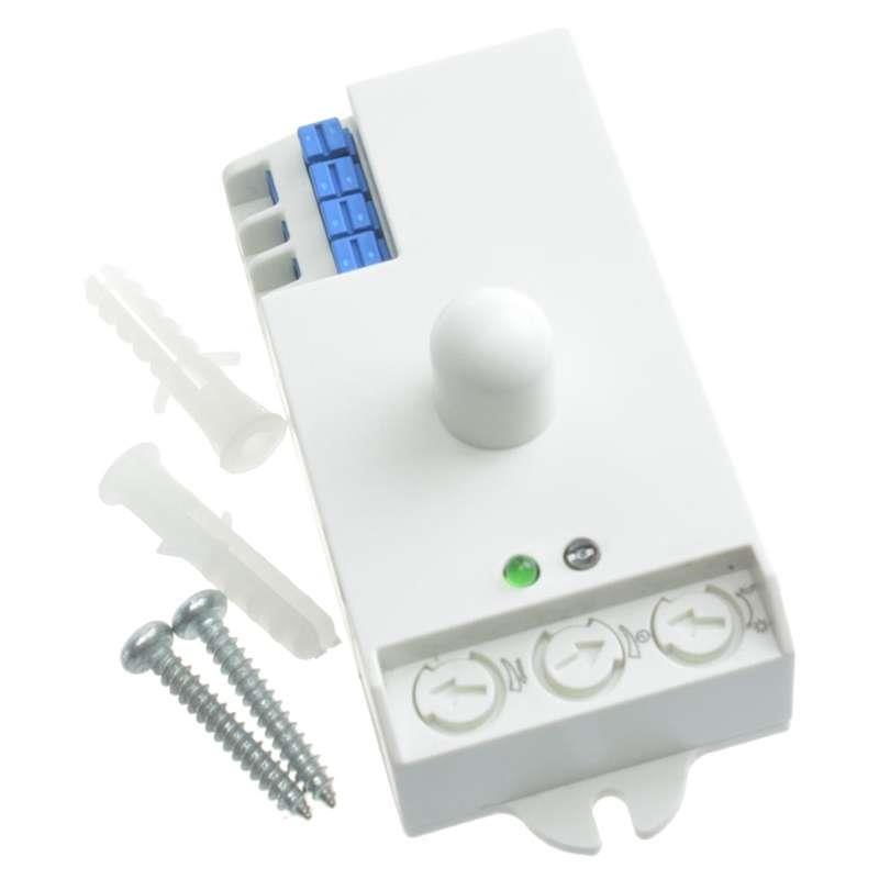 微波感应雷达传感器开关DC12v24v智能人体感应5.8GHZ微波感应模块