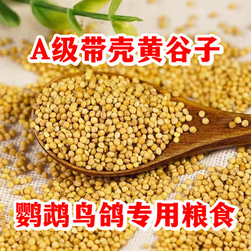 黄谷子鸟粮牡丹玄凤虎皮鹦鹉