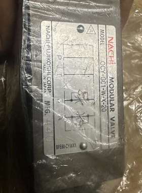 议价NACHI不二越OCY-G01-W-X-20叠加节流阀一