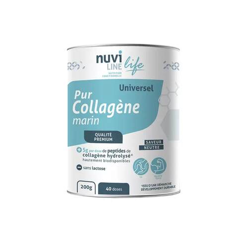 法国本土版 Nuviline海洋骨胶原蛋白 强化肌肉 柔韧骨骼200g/340g