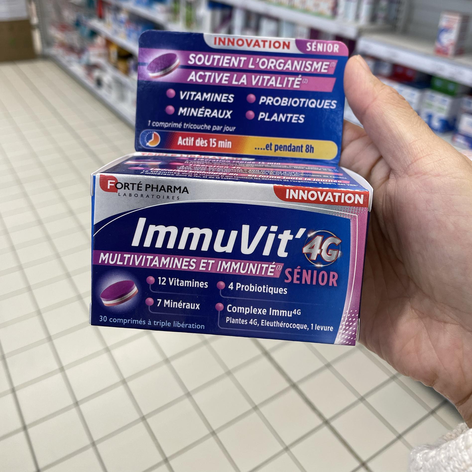 法国版Fortepharma富泰成年人/老年人复合维生素矿物质增加免疫力