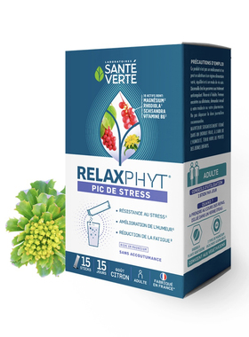 法国版sante verte Pic de stress缓解疲惫 睡眠不安 抵抗压力