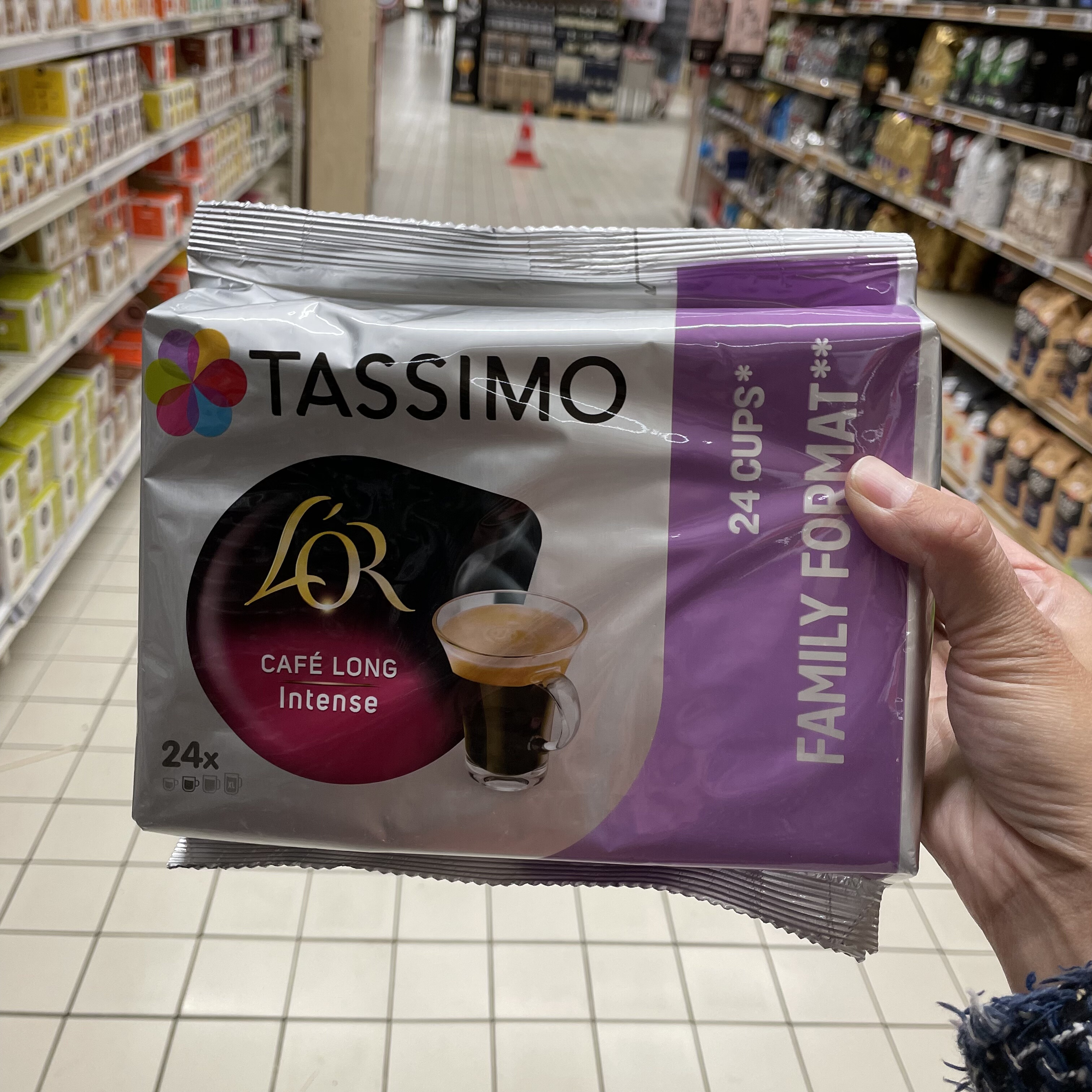 法国本土版Tassimo博世LOR Bosch美式浓缩研磨咖啡胶囊24杯