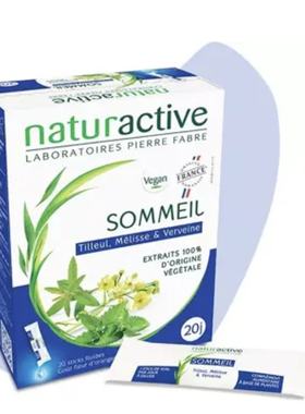 法国本土版NATURACTIVE帮助睡眠 提高睡眠质量20条