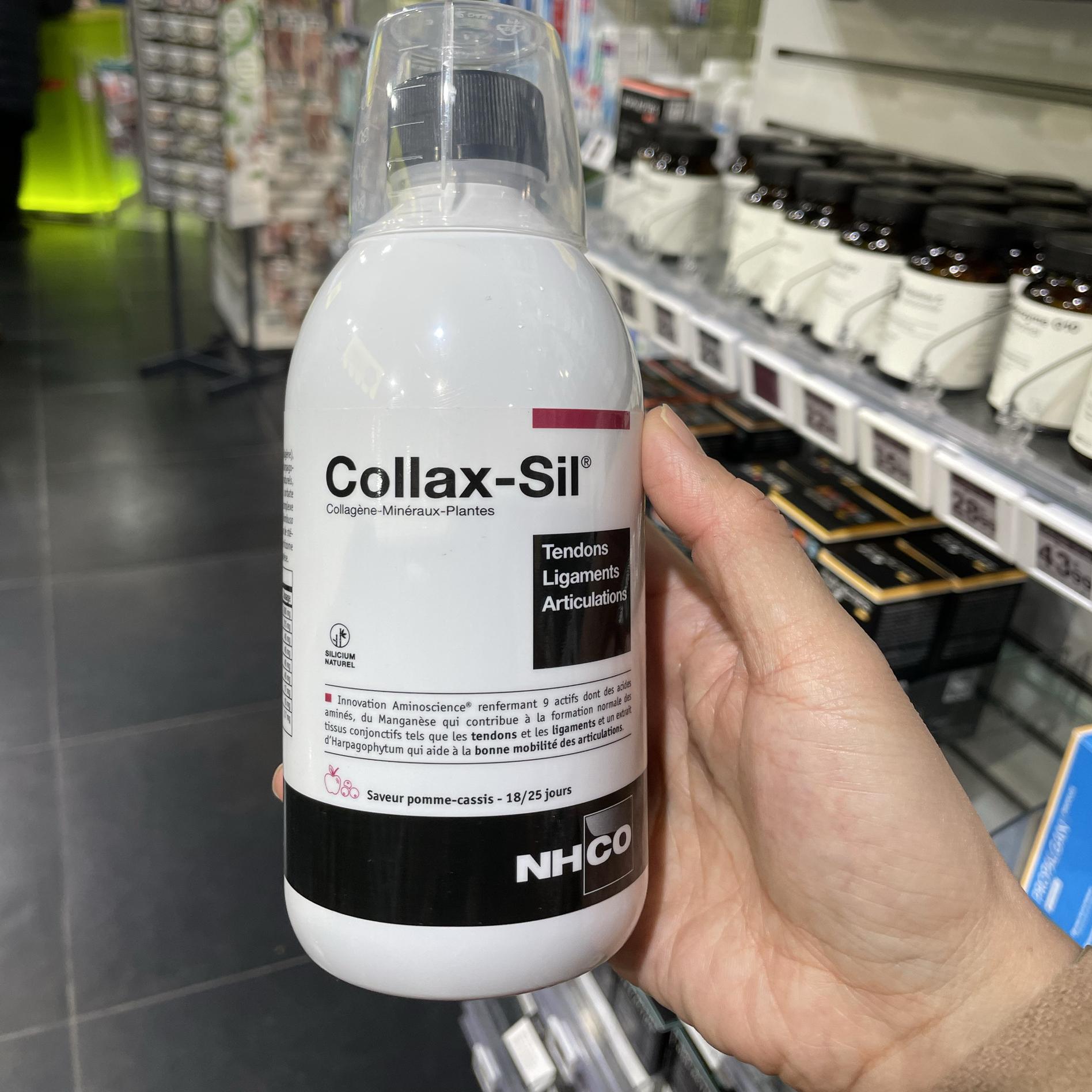 法国本土版Nhco Collax-sil骨胶原蛋白口服液 维护肌腱 韧带 关节