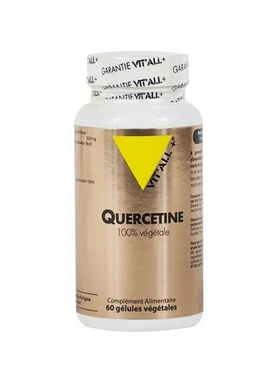 法国本土版VITALL+肺部槲皮素胶囊肺保养阻断盐症K衰呼吸120粒