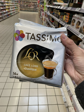 法国版Tassimo cafe long胶囊咖啡16中杯classic适用博世BOSCH