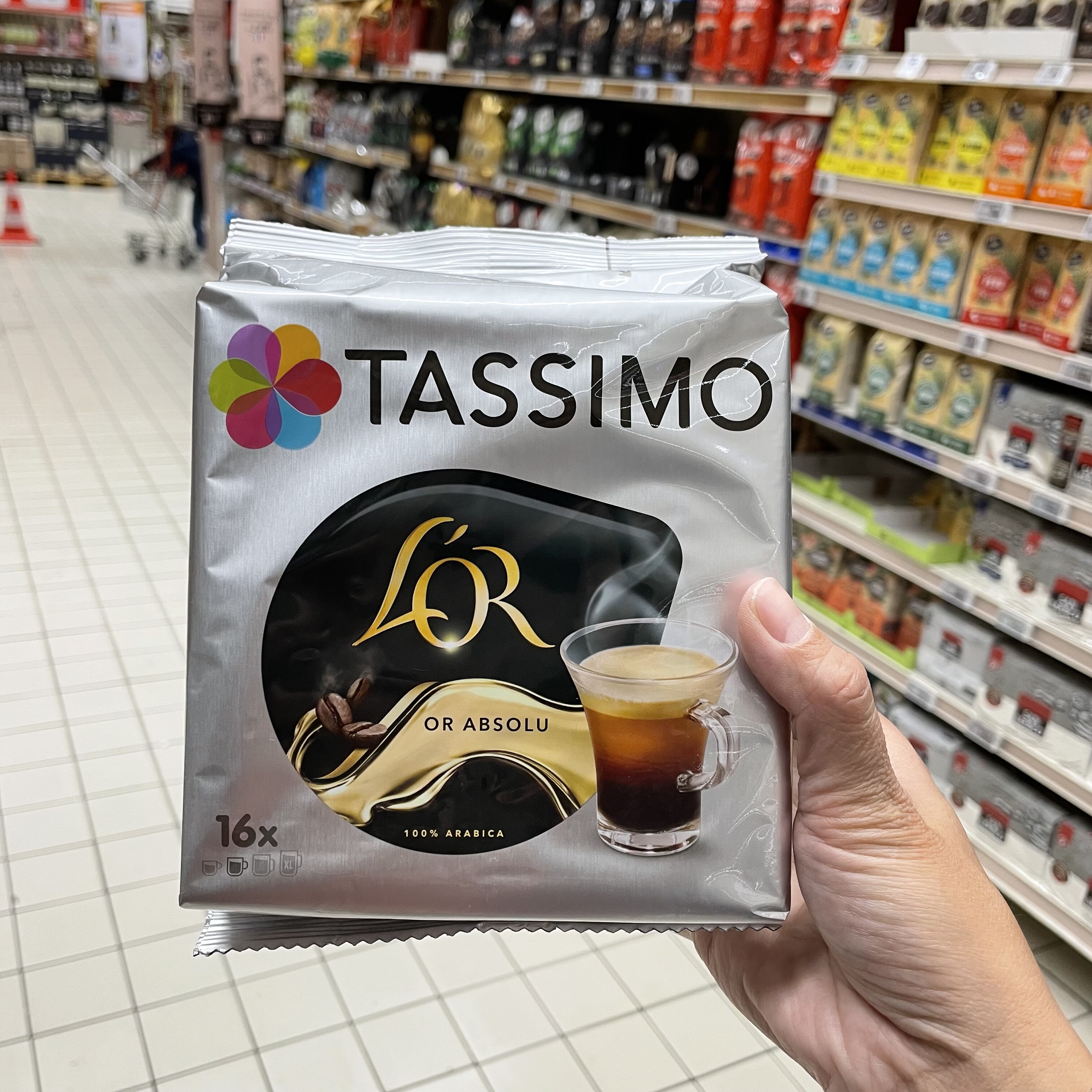 新款 法国版博世Tassimo or absolu胶囊咖啡拿铁美式意式浓缩16杯
