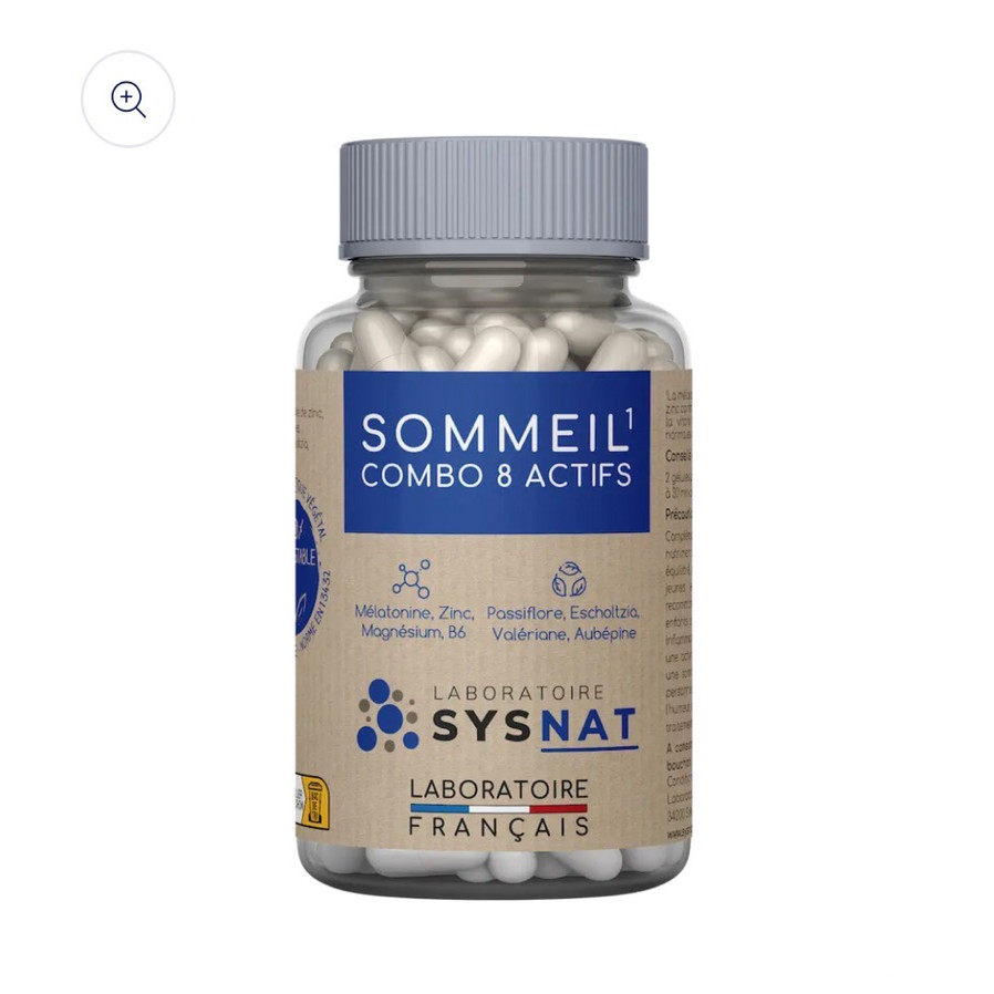 法国版sysnat植物睡眠胶囊 活性成分调节睡眠周期调节新陈代谢