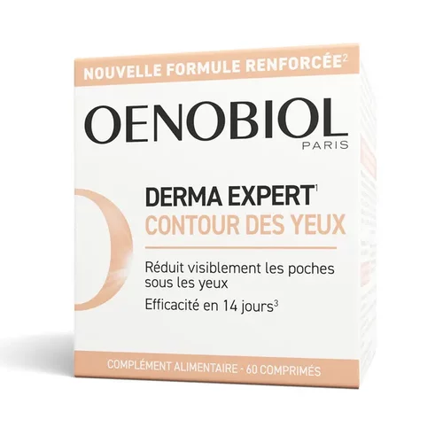 现 升级版法国Oenobiol欧诺比美眼丸60粒 促循环改善眼袋浮肿